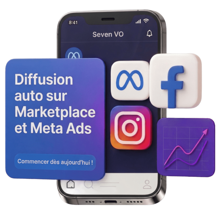 Diffusion des véhicules sur la Marketplace Facebook et Instagram